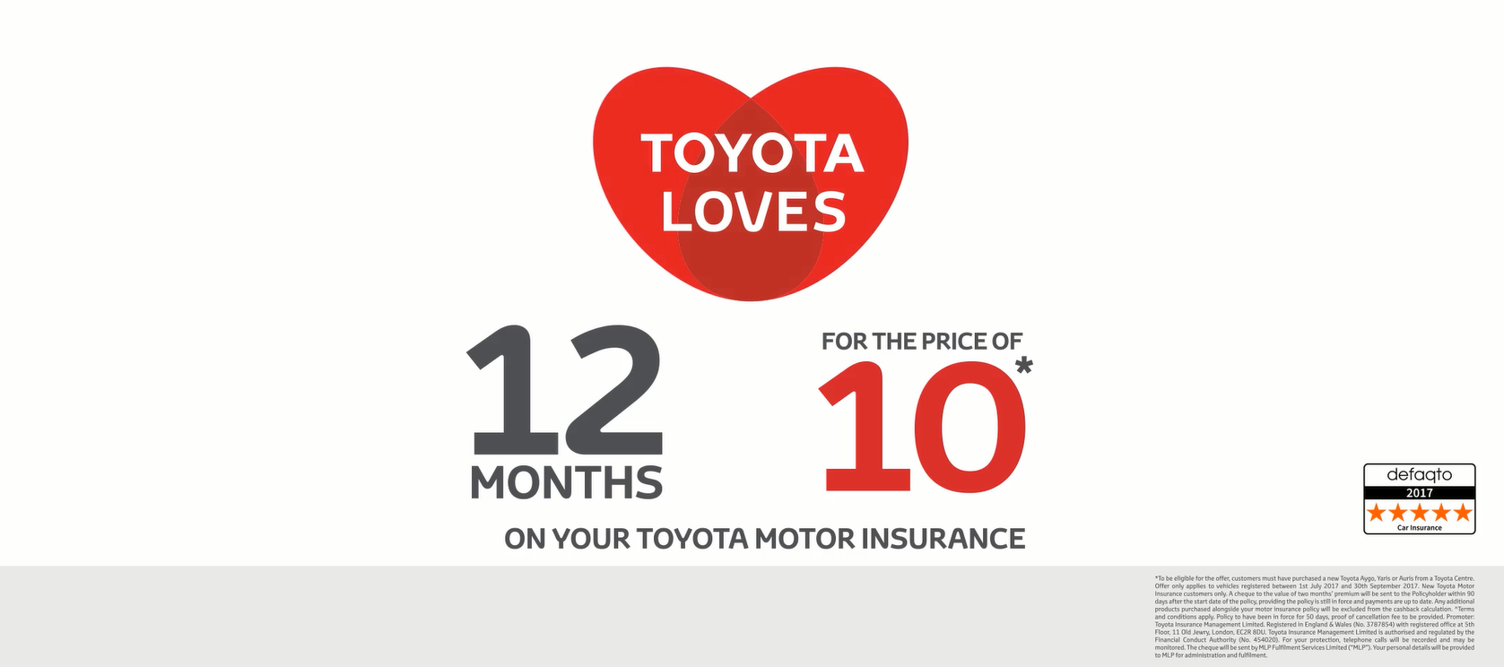 12 months insurance for the price of 10*