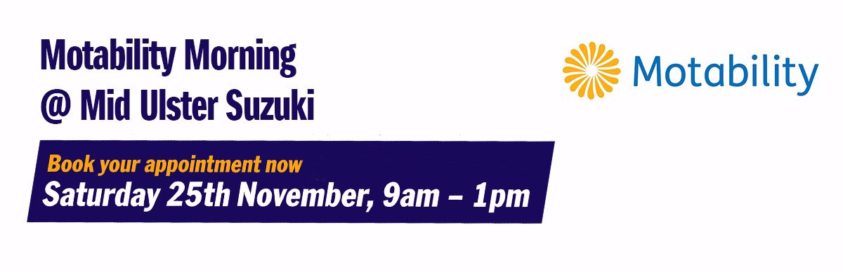 Motability Morning at Mid Ulster Cars Suzuki