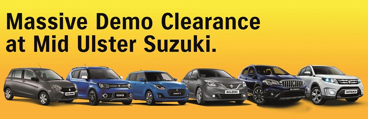 The Suzuki Demo Clearance is on!
