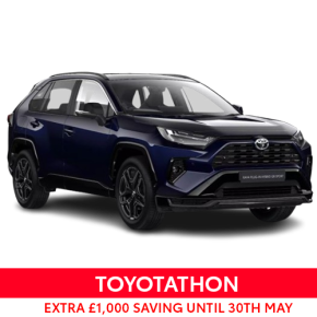 New RAV4 GR Sport Plug-In Hybrid TOYOTATHON Offer  at Mid Ulster Cars Ltd Cookstown
