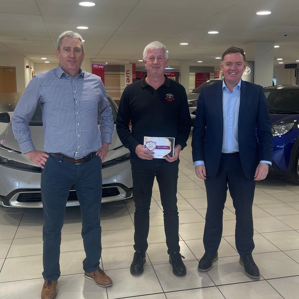 Celebrating years of dedication at Mid Ulster Cars