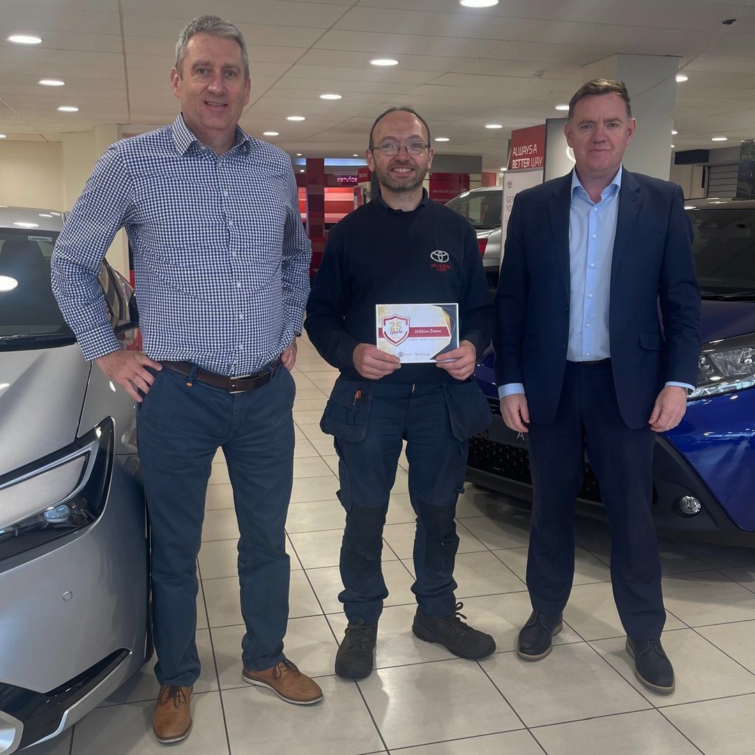 Celebrating years of dedication at Mid Ulster Cars