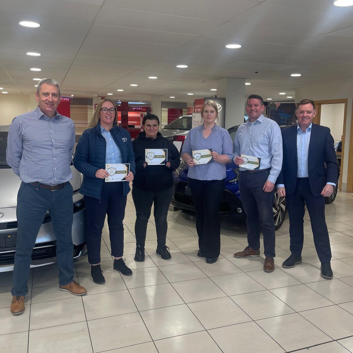 Celebrating years of dedication at Mid Ulster Cars