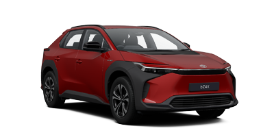 All-Electric Toyota bZ4X - Scarlet Flare