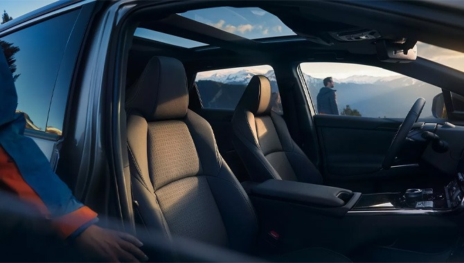 All-Electric Toyota bZ4X - Interior