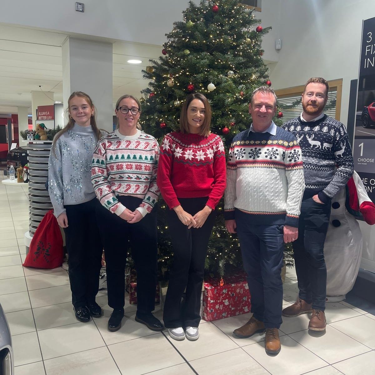 £750 Raised for Superstars Cookstown Through Christmas Jumper Day