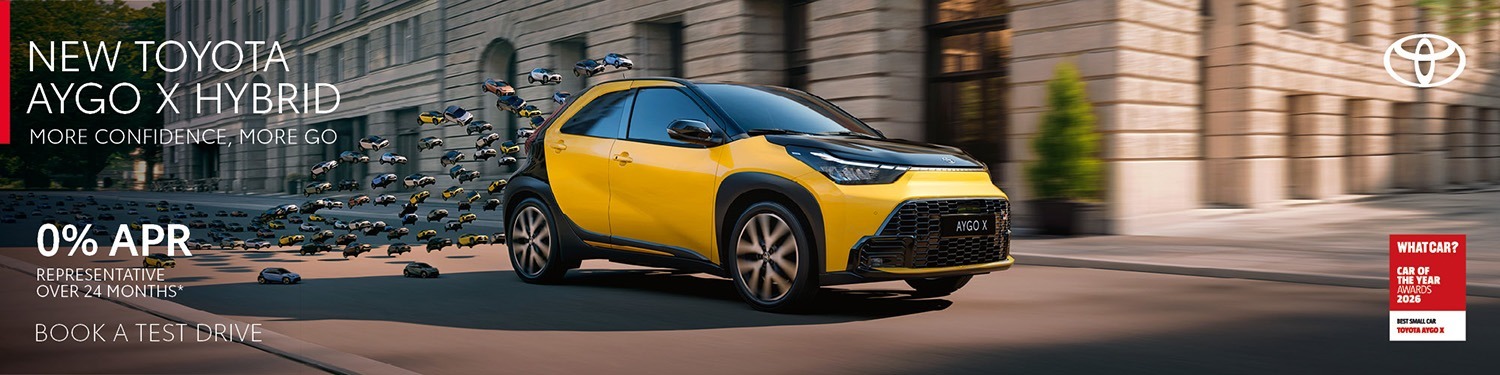 Toyota Aygo X banner